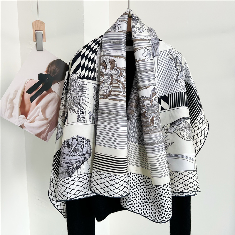 Large Silk Scarfs Brands Desig - đánh giá và giá Travel Accessories Brand