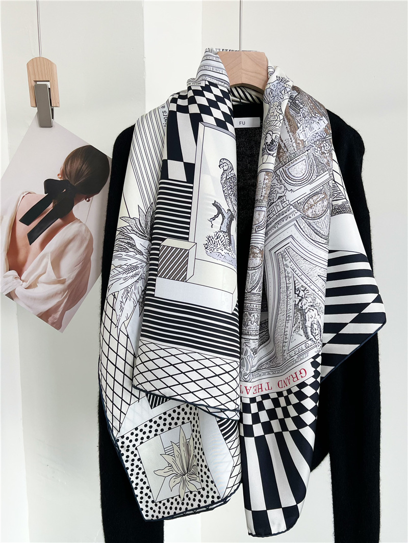 Large Silk Scarfs Brands Desig - đánh giá và giá Travel Accessories Brand