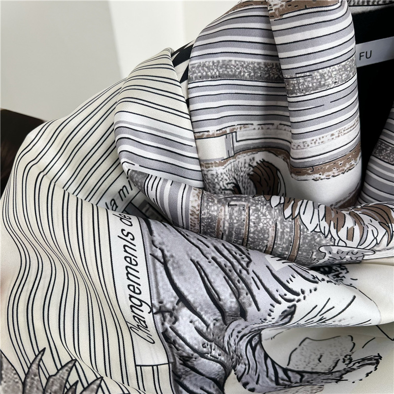 Large Silk Scarfs Brands Desig - đánh giá và giá Travel Accessories Brand