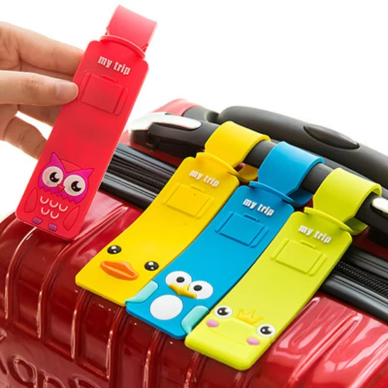 5pcs Lovely Silicone Luggage T - đánh giá và giá Travel Accessories List