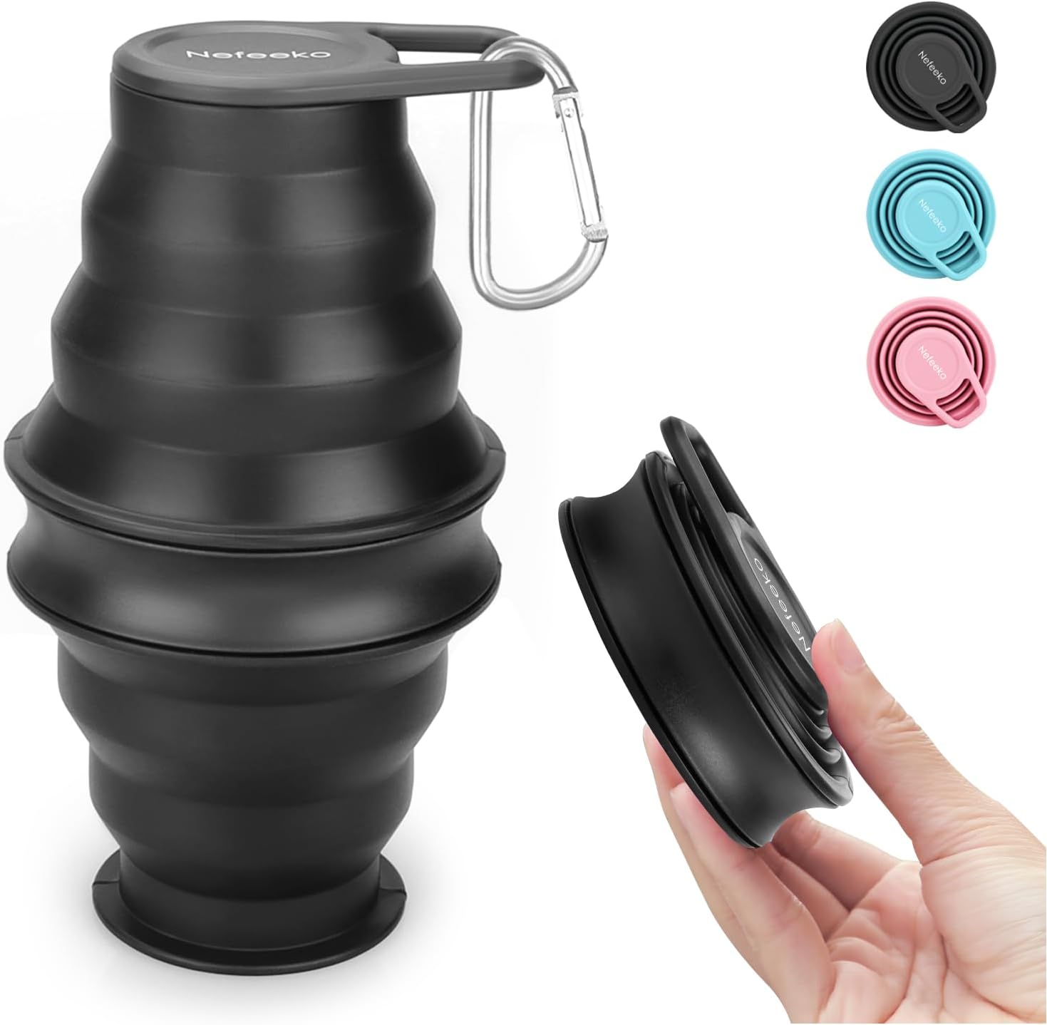 17oz Collapsible Water Bottle, - đánh giá và giá Water Bottle Collapsible