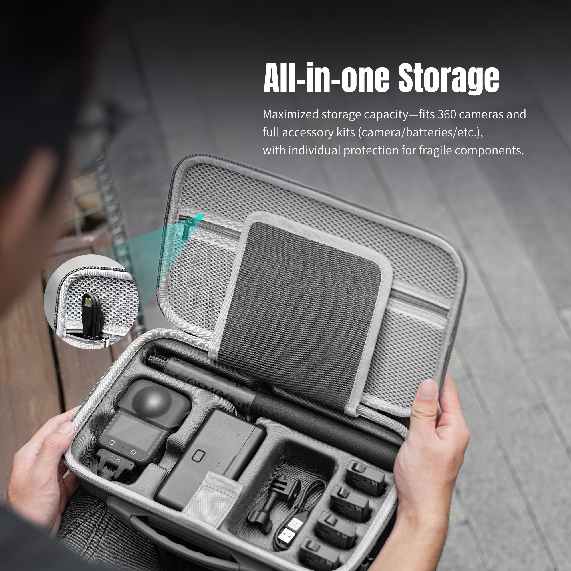 For DJI OSMO 360 Travel Carryi - đánh giá và giá Travel Accessories Box