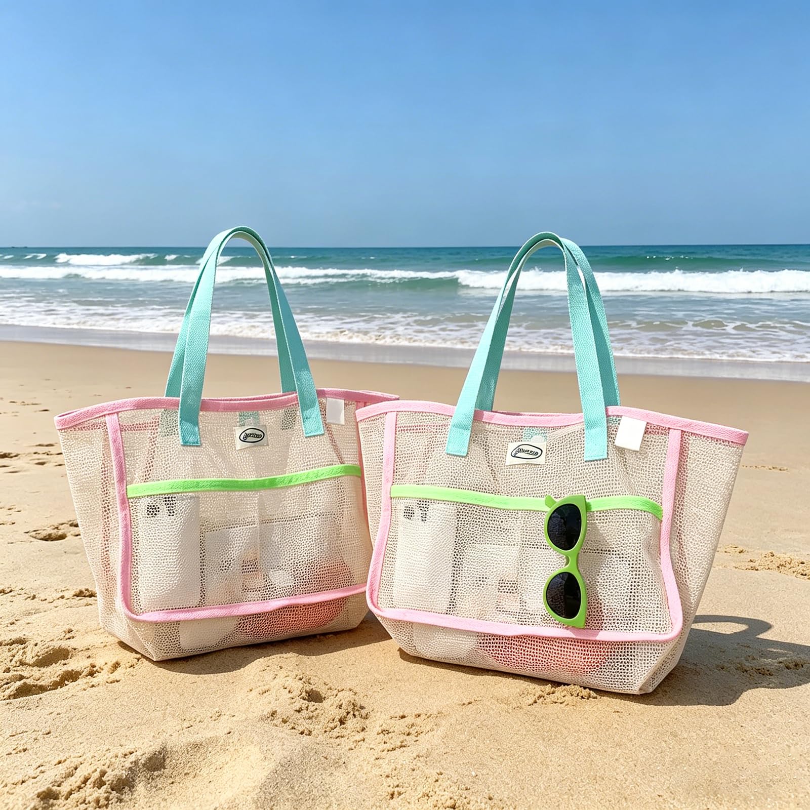 Beach Bags for Women Colorful  - đánh giá và giá Travel Accessories Shops
