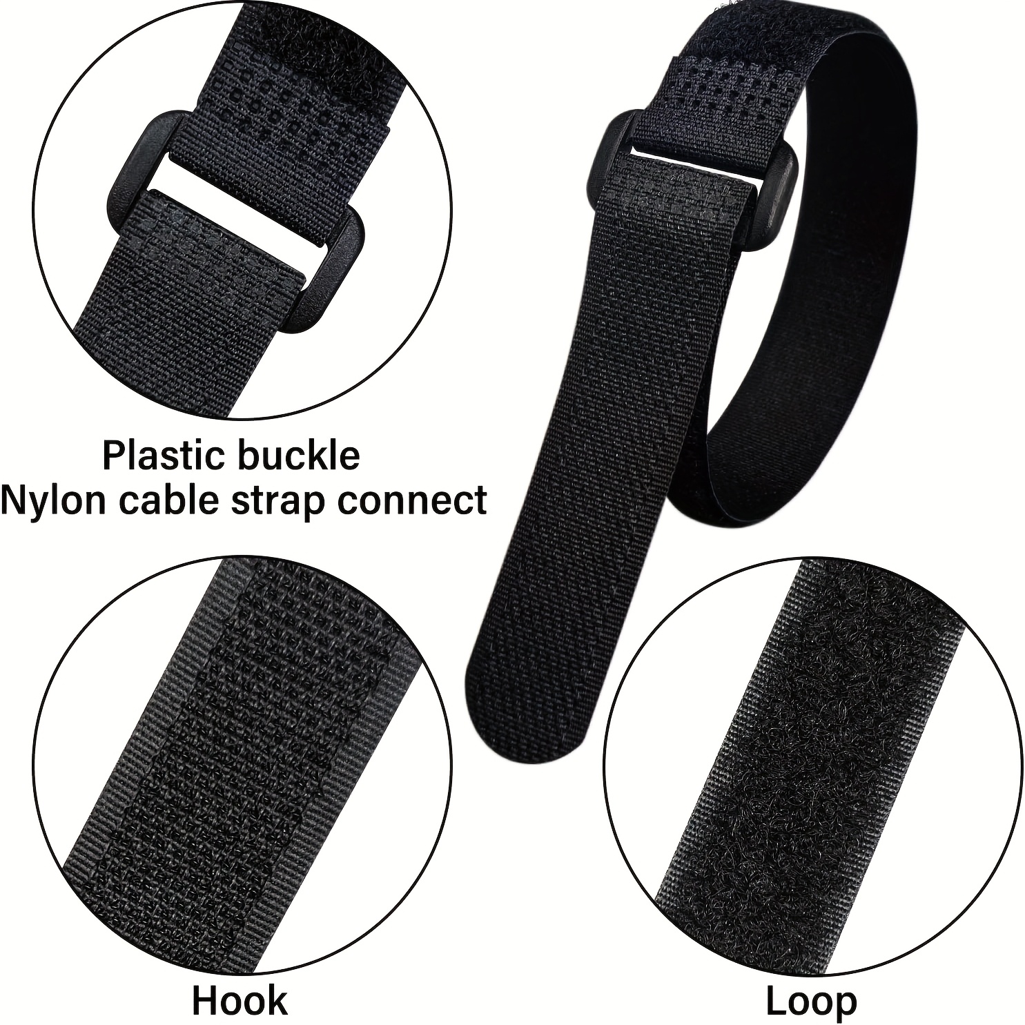 Velcros Straps Reusable Organi - đánh giá và giá Travel Accessories Shops
