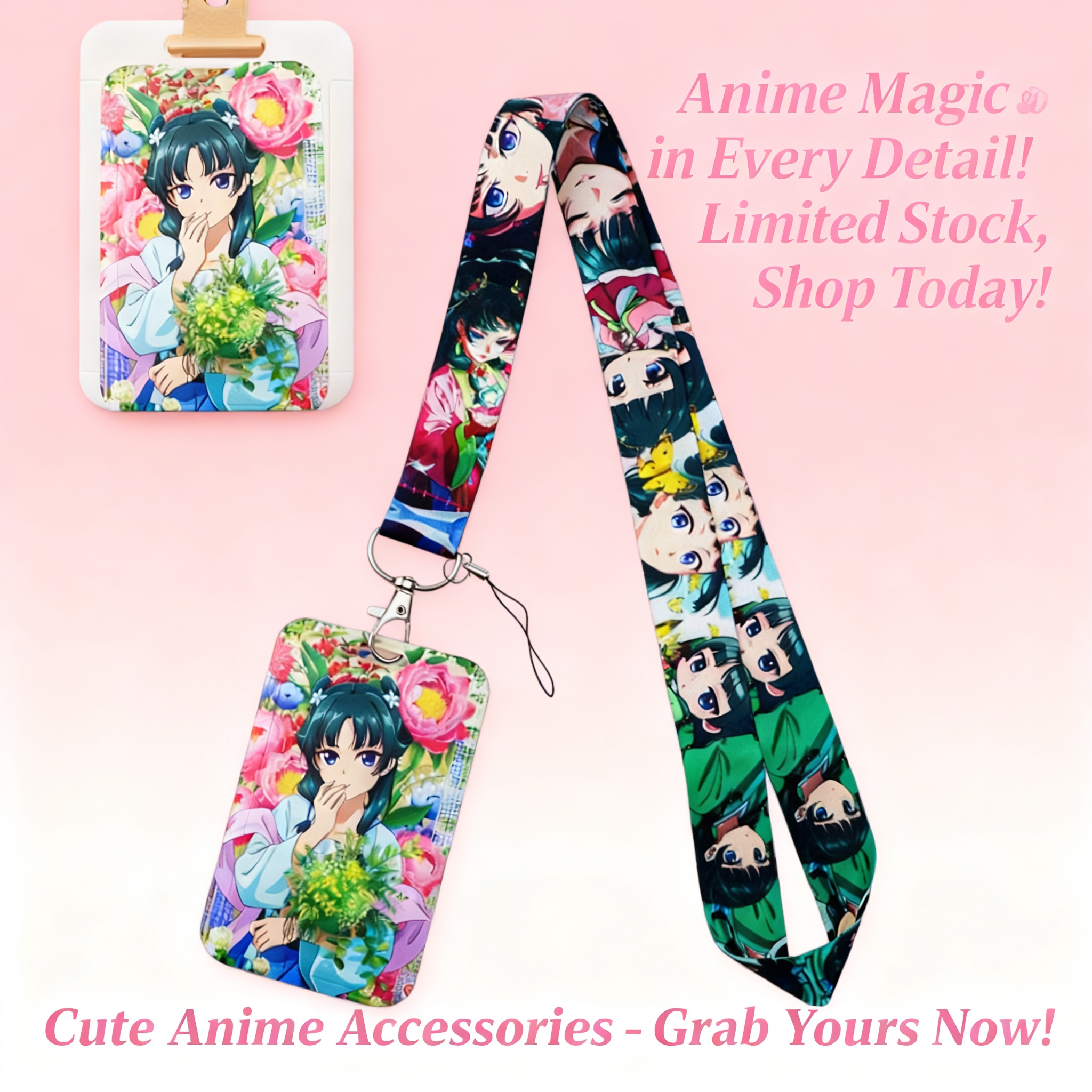Cute Anime Girl Lanyard Neck S - đánh giá và giá Travel Accessories List