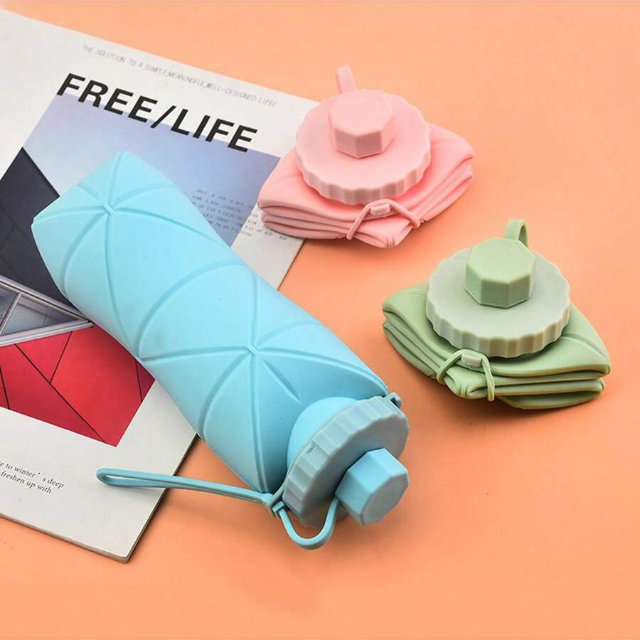 1Pc 600mlLarge Collapsible Sil - đánh giá và giá Water Bottle Collapsible