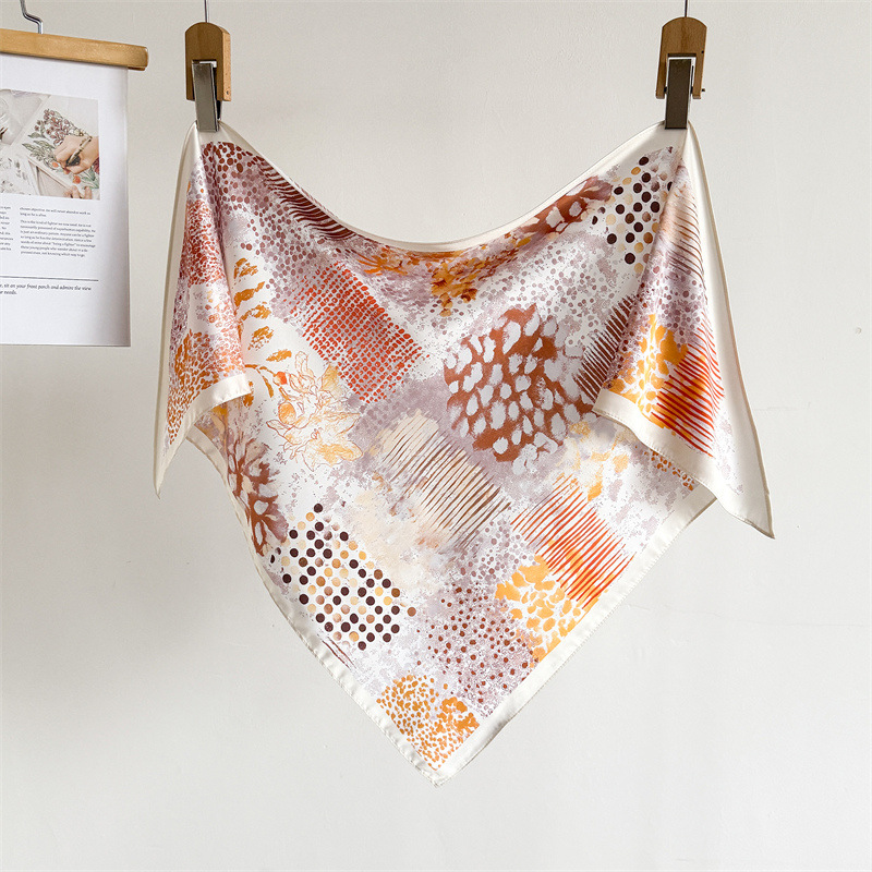 New Silk Head Scarf Triangular - đánh giá và giá Travel Accessories Gifts For Her