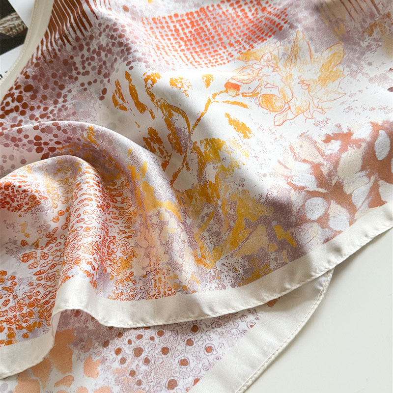 New Silk Head Scarf Triangular - đánh giá và giá Travel Accessories Gifts For Her