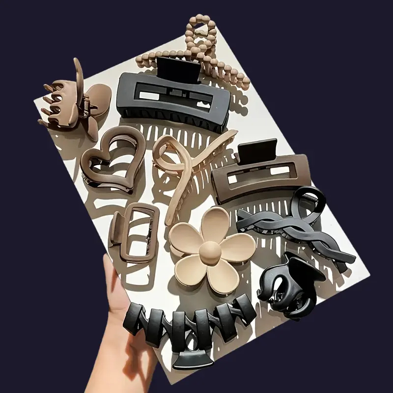 11Pcs Assorted Hair Claw Clips - đánh giá và giá Travel Accessories Shops