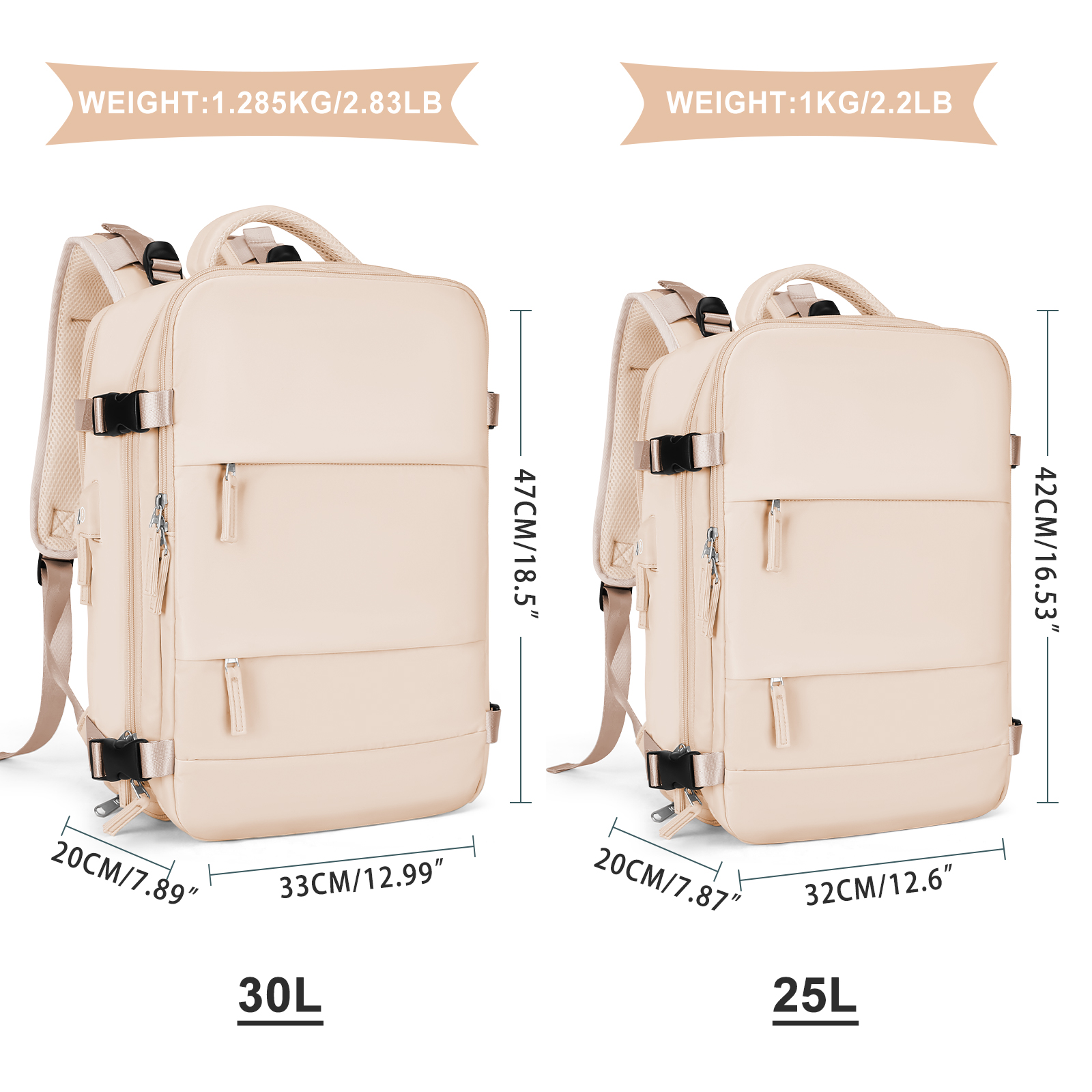 Large Travel Backpack for Men  - đánh giá và giá Shoe Bag Travel