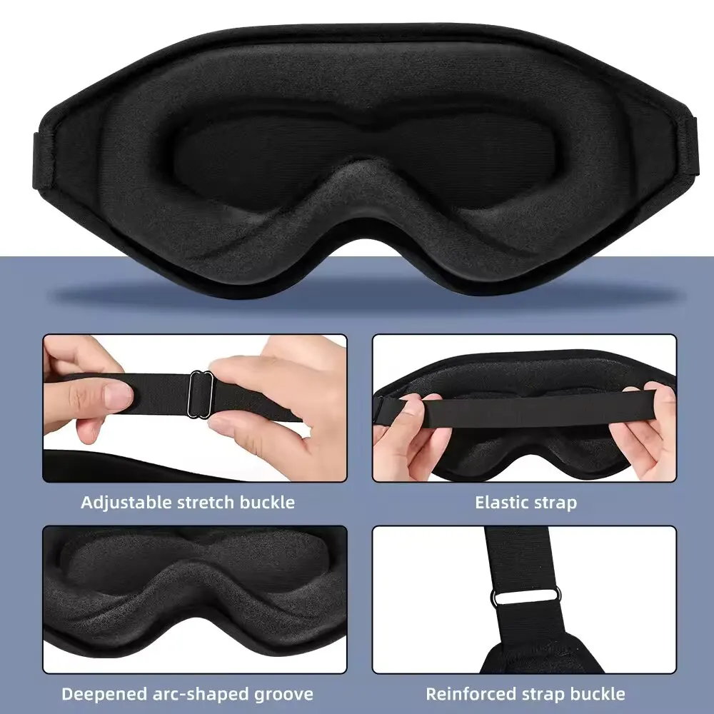 New 3D Sleep Eye Mask, Stereos - đánh giá và giá Travel Accessories Eye Mask