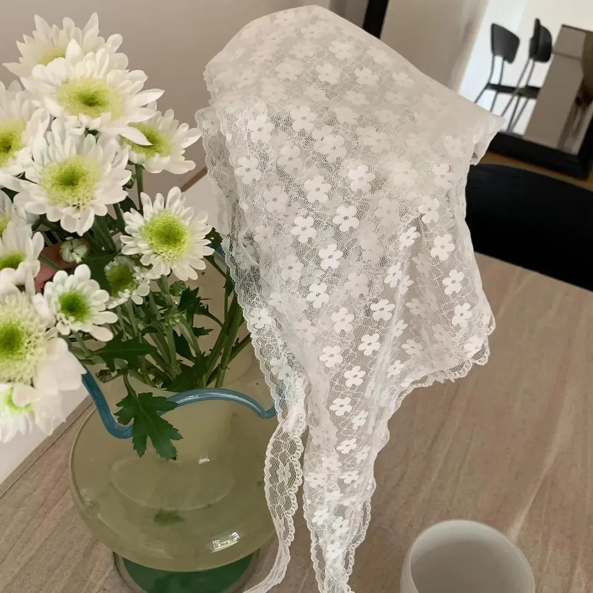 Elegant Lace Neck Scarf for Wo - đánh giá và giá Travel Accessories Shops