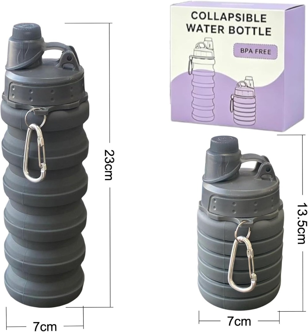 Collapsible Water Bottle 500ml - đánh giá và giá Water Bottle Collapsible