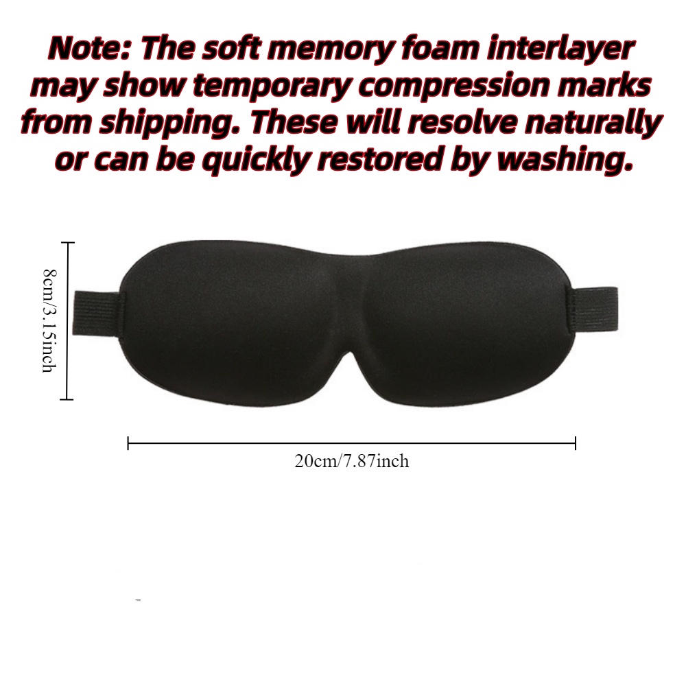 3D Sleep Mask Blindfold Sleepi - đánh giá và giá Travel Accessories Eye Mask