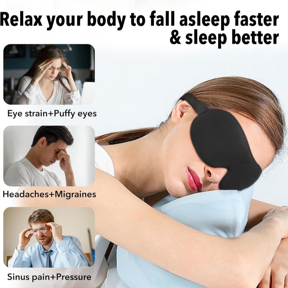 3D Sleep Mask Blindfold Sleepi - đánh giá và giá Travel Accessories Eye Mask