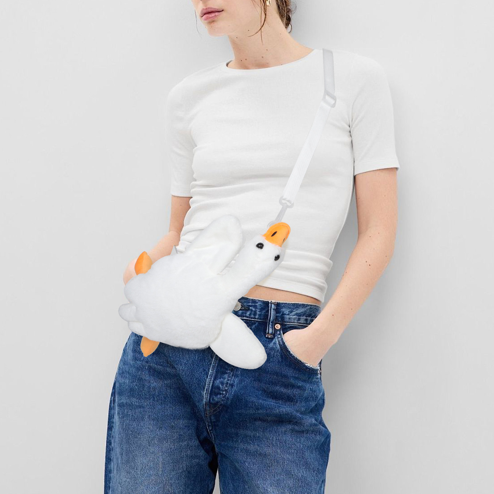White Goose Crossbody Purse Cu - đánh giá và giá Travel Accessories Shops