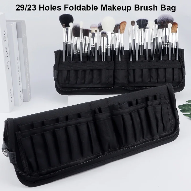29/23 Holes Foldable Makeup Br - đánh giá và giá Travel Accessories Organizer Bag