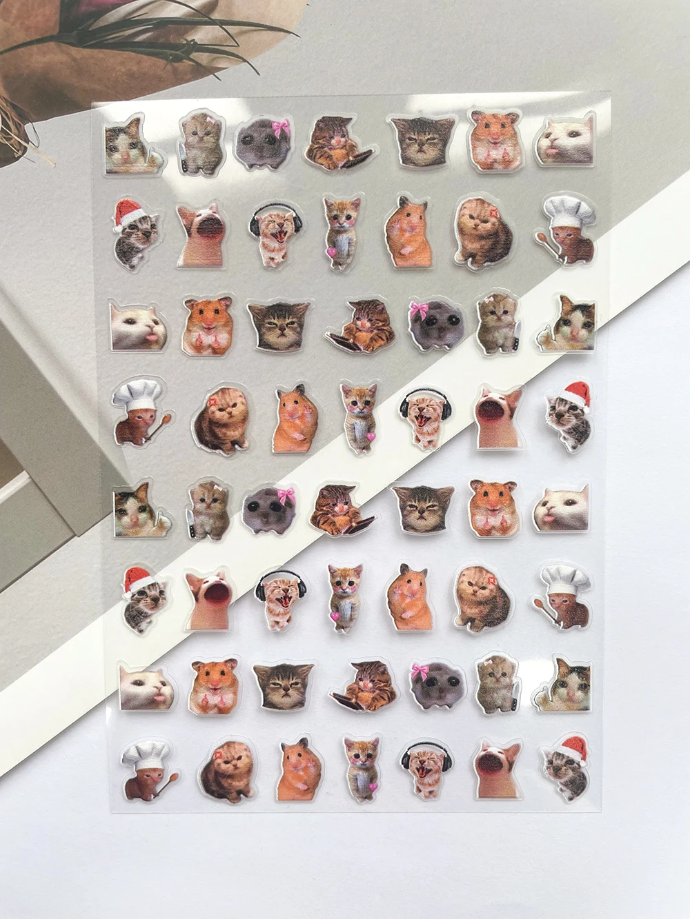 Mini Pvc Funny Cat Poster Good - đánh giá và giá Travel Accessories Cute