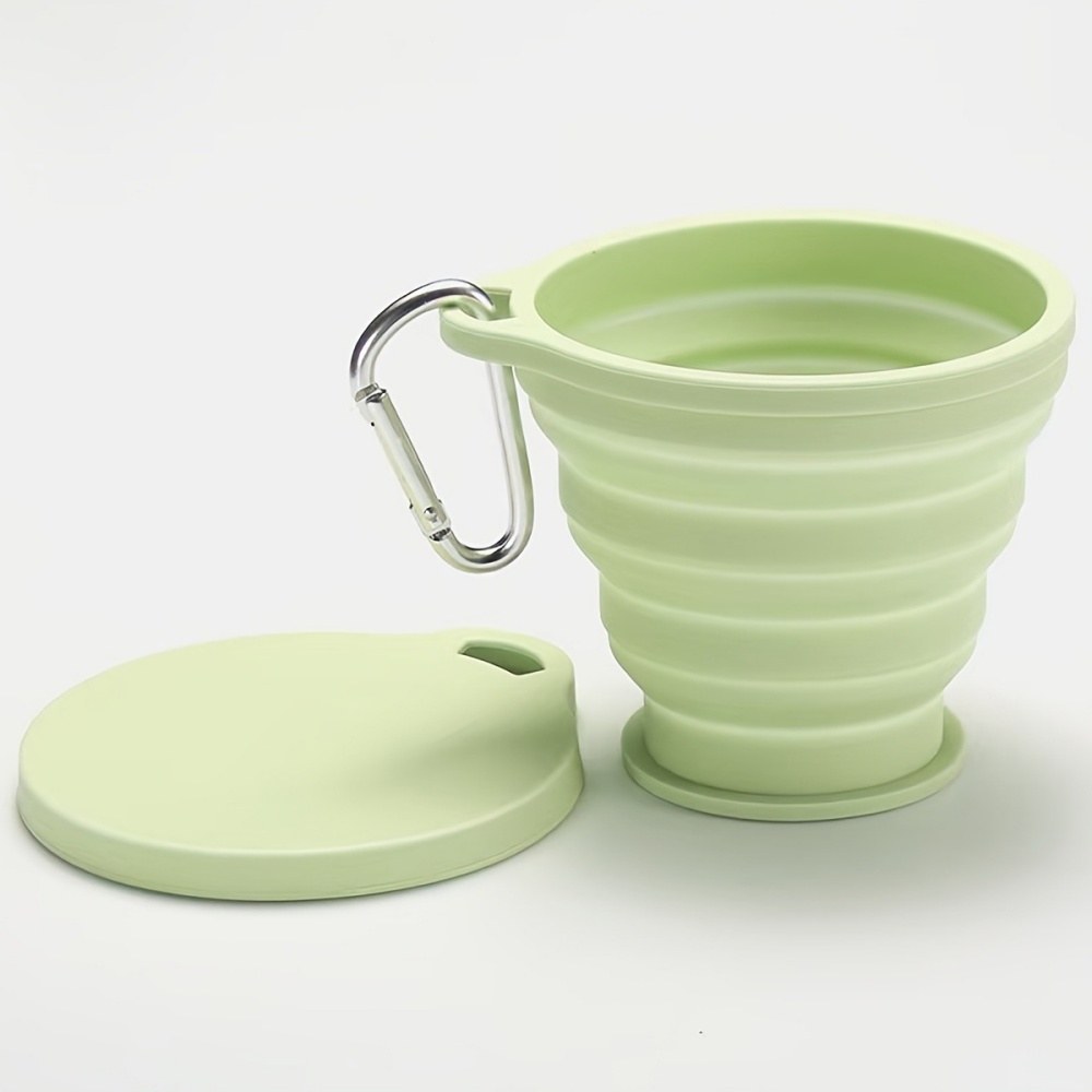 Portable Silicone Folding Cup  - đánh giá và giá Water Bottle Collapsible