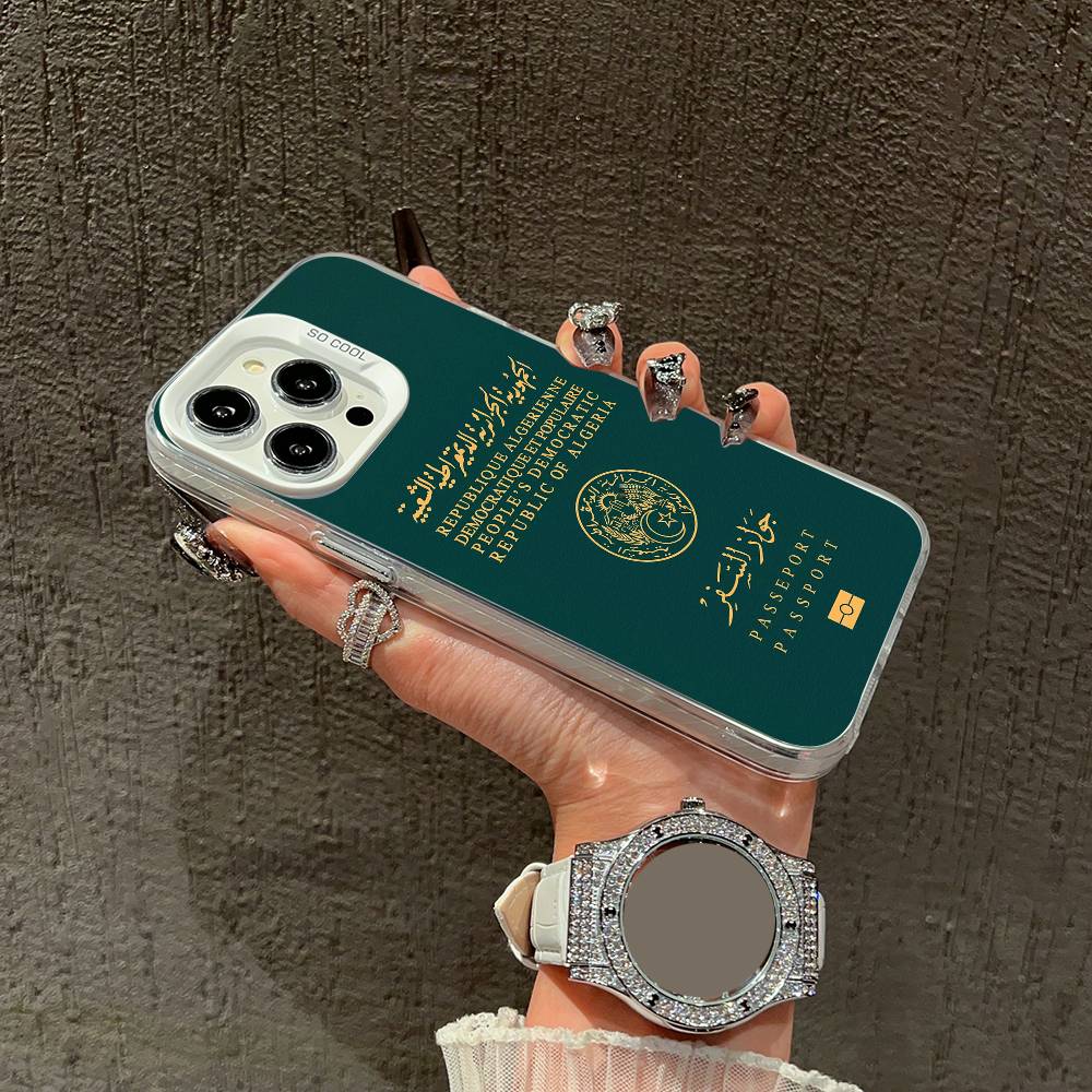 Algerian Algeria Passport Phon - đánh giá và giá Travel Accessories Iphone