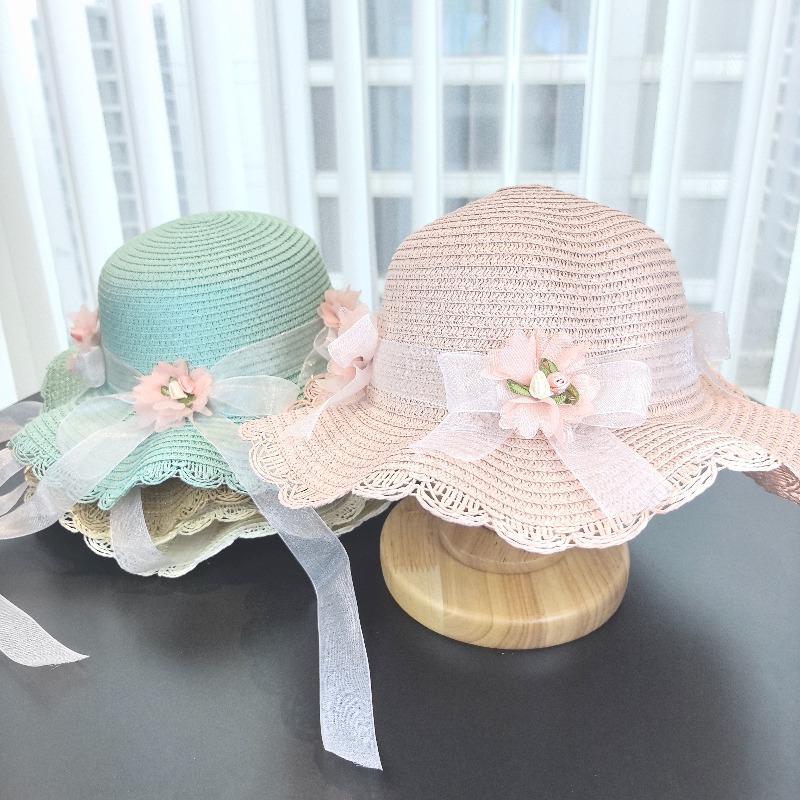 Girls 2pcs Straw Hat Solid Col - đánh giá và giá Travel Accessories For 10 Year Old Girl