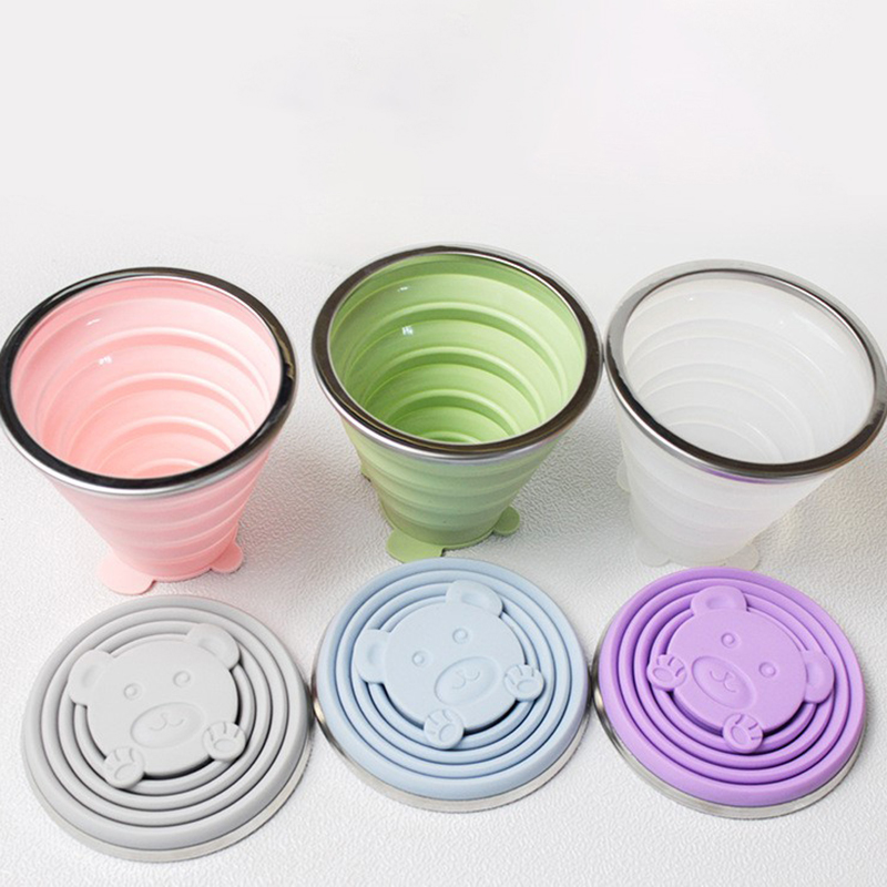 180/320ML Silicone Collapsible - đánh giá và giá Water Bottle Collapsible